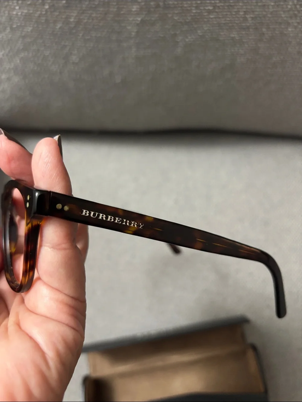Burberry Tortoiseshell and Black Optical Frames